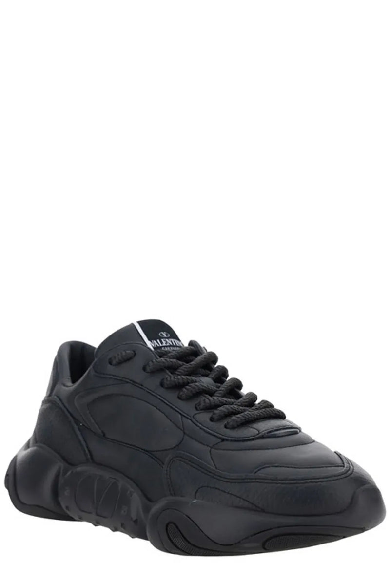 Valentino Elevated Elegance Low-Top Leather Sneakers