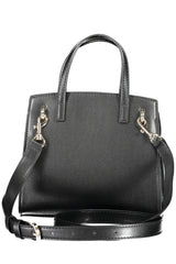 Guess Jeans Sleek Black Polyurethane Handbag