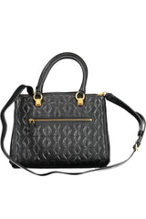 Guess Jeans Chic Black Polyurethane Handbag