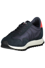 Blauer Sleek Blue Sports Sneakers with Contrasting Accents