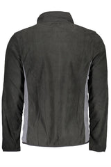 Norway 1963 Sleek Black Long-Sleeved Zip Sweatshirt