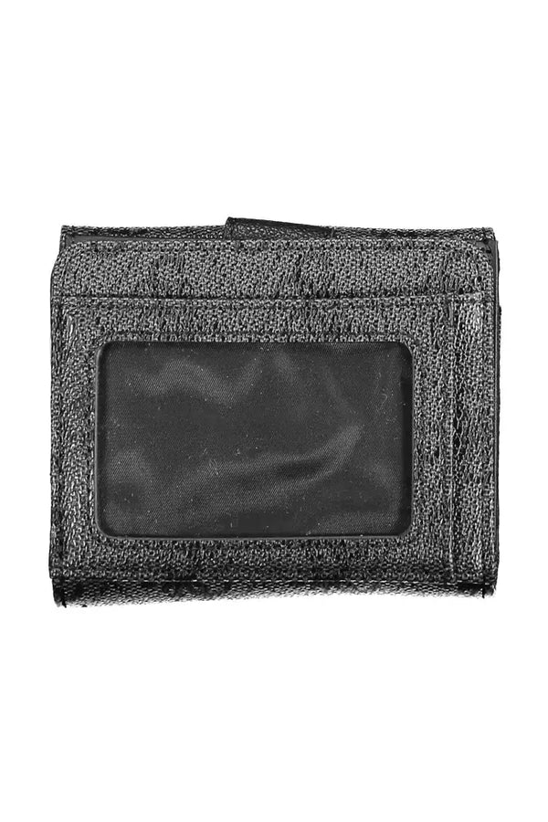 Guess Jeans Chic Black Wallet with Contrasting Details