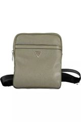 Guess Jeans Eco-Conscious Green Shoulder Sling Satchel