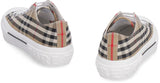 Burberry Archive Beige Italian Leather Sneakers