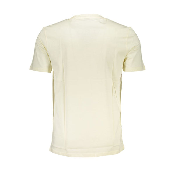 Hugo Boss Beige Organic Cotton Crew Neck Tee