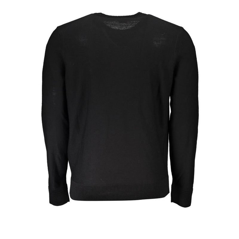 Hugo Boss Elegant Crew Neck Wool Blend Sweater