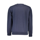 Timberland Sleek Blue Organic Cotton Crewneck Sweater