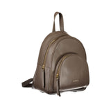 Coccinelle Chic Leather Backpack with Adjustable Straps