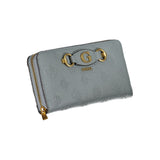 Guess Jeans Chic Light Blue IZZY Wallet with Contrasting Details