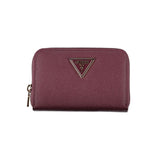 Guess Jeans Elegant Purple Multi-Compartment Wallet