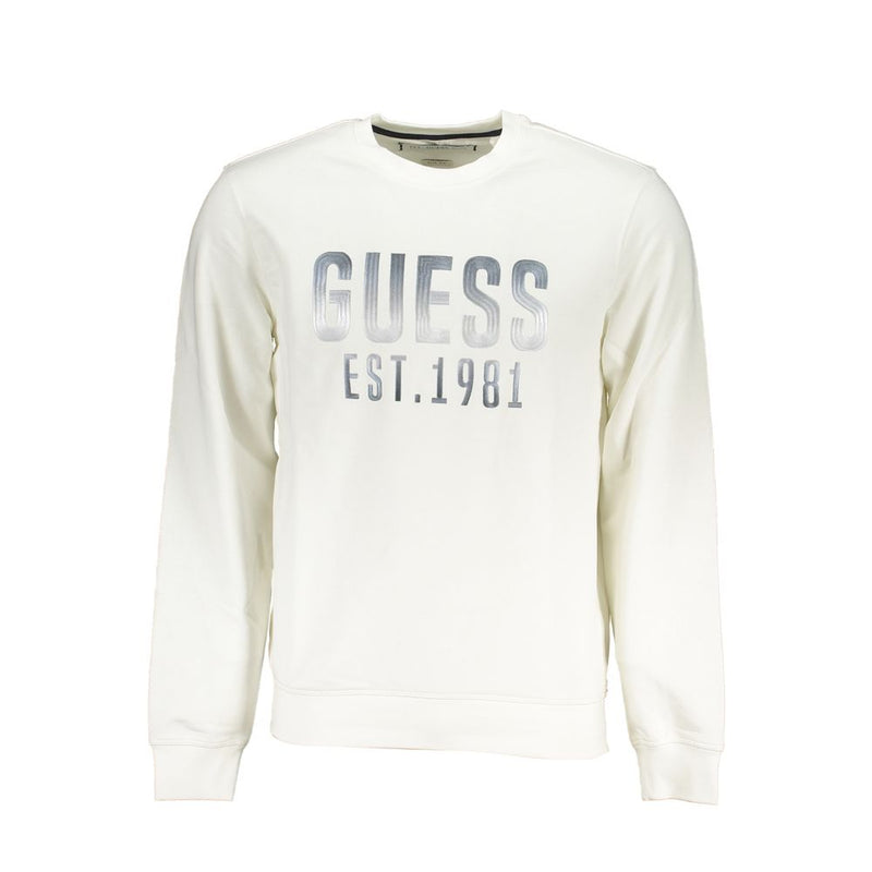 Guess Jeans Slim Fit Crew Neck Logo Sweatshirt