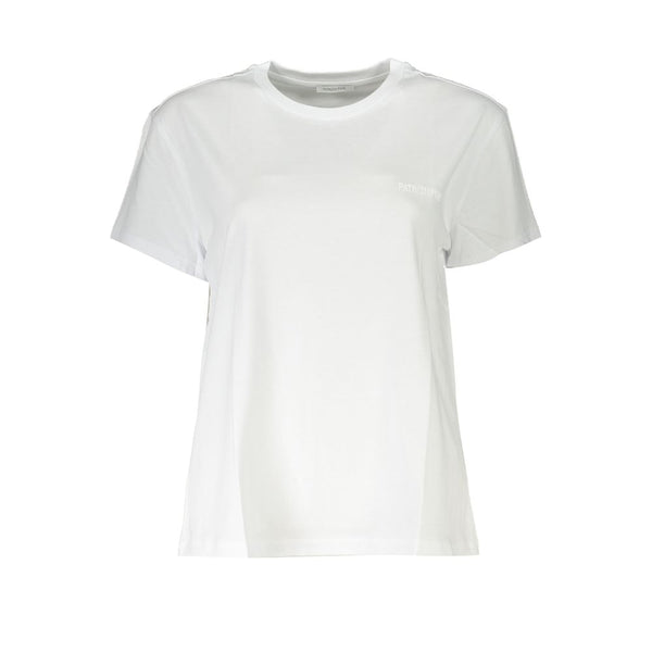 Patrizia Pepe Chic Organic Cotton Crew Neck Tee