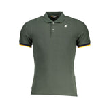 K-WAY Chic Green Contrast Detail Polo Shirt