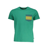 K-WAY Emerald Crew Neck Tee with Contrast Pocket