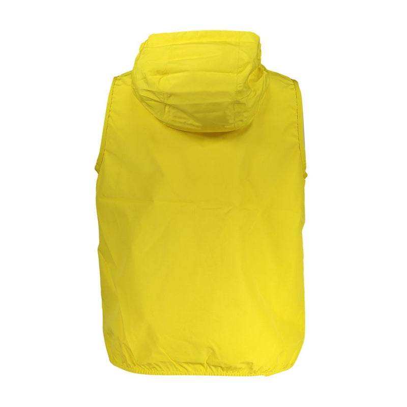 K-WAY Sleek Sleeveless Yellow Designer Jacket