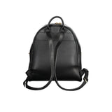 Patrizia Pepe Black Leather Backpack