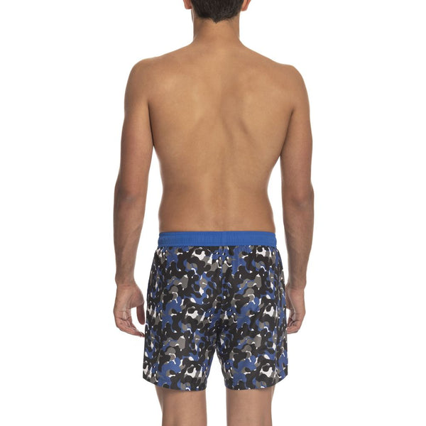 Iceberg Blue Polyester Swimwear