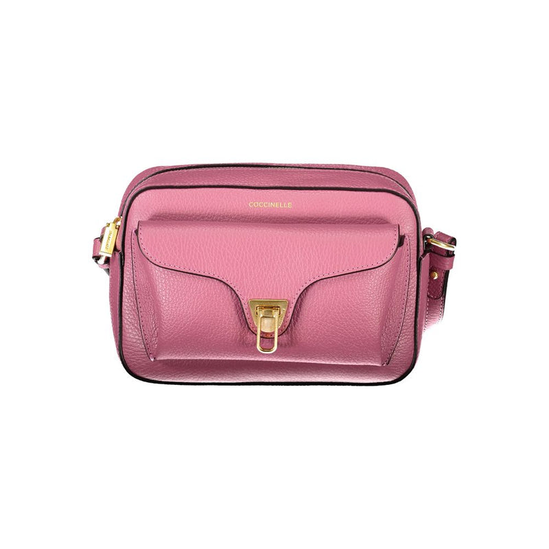 Coccinelle Pink Leather Handbag