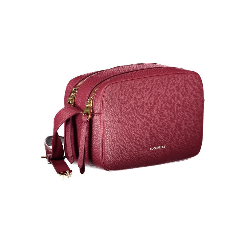 Coccinelle Red Leather Handbag