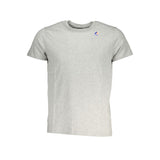 K-WAY Gray Cotton T-Shirt