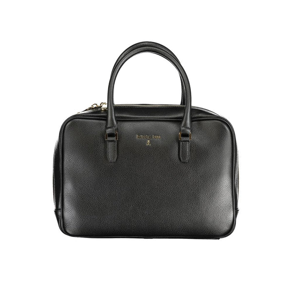 Patrizia Pepe Black Leather Handbag