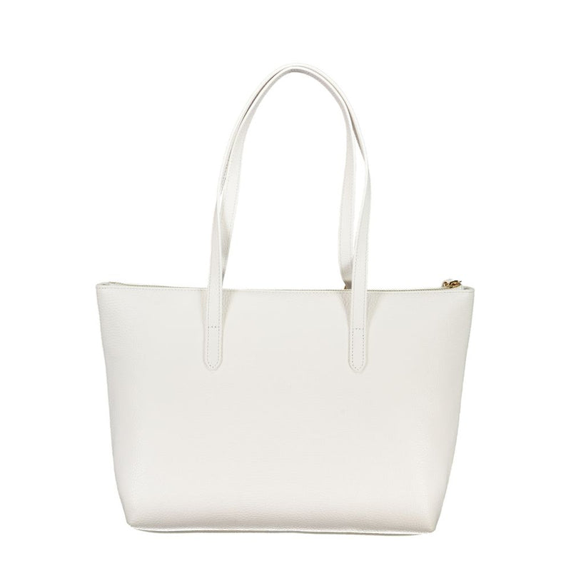 Coccinelle White Leather Handbag