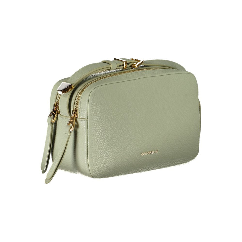 Coccinelle Green Leather Handbag