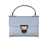 Coccinelle Light Blue Leather Handbag