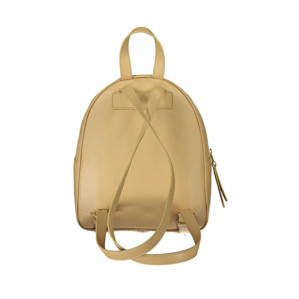 Coccinelle Beige Leather Backpack