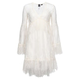 PINKO White Polyamide Dress