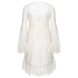 PINKO White Polyamide Dress