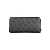 Guess Jeans Gray Polyethylene Wallet