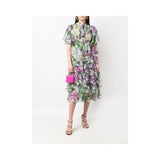 Dolce & Gabbana Multicolor Silk Dress