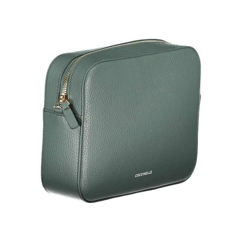 Coccinelle Green Leather Handbag