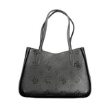 Guess Jeans Black Polyethylene Handbag