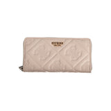 Guess Jeans Beige Polyethylene Wallet