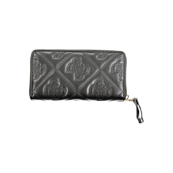 Guess Jeans Black Polyethylene Wallet