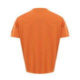 Paul & Shark Orange Cotton Signature Tee