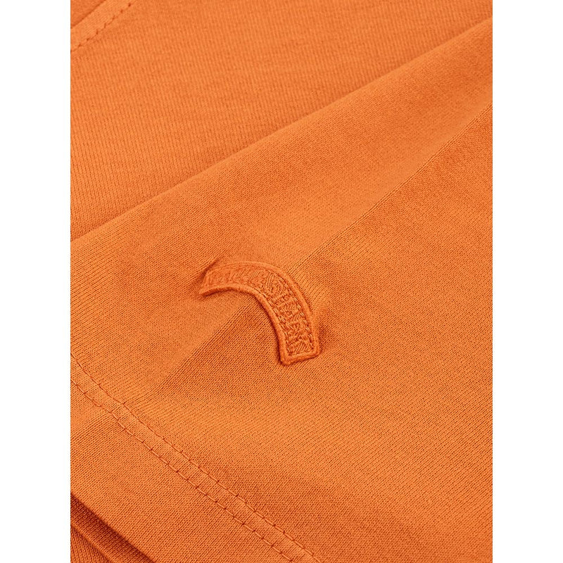 Paul & Shark Orange Cotton Signature Tee