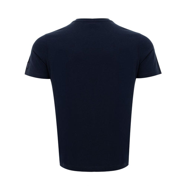 Paul & Shark Elegant Blue Cotton Tee for Men