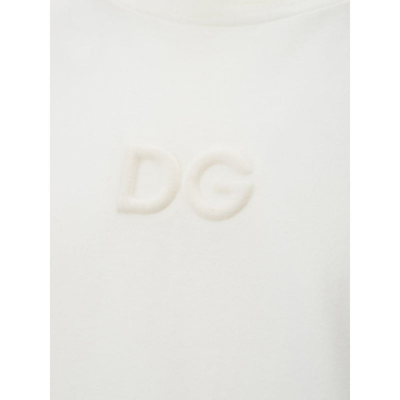 Dolce & Gabbana Elegant White Cotton Tee for Men