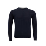 Valentino Elegant Wool Blue Sweater for Men