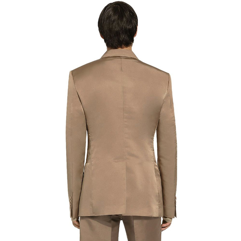 Dolce & Gabbana Beige Cotton Blazer