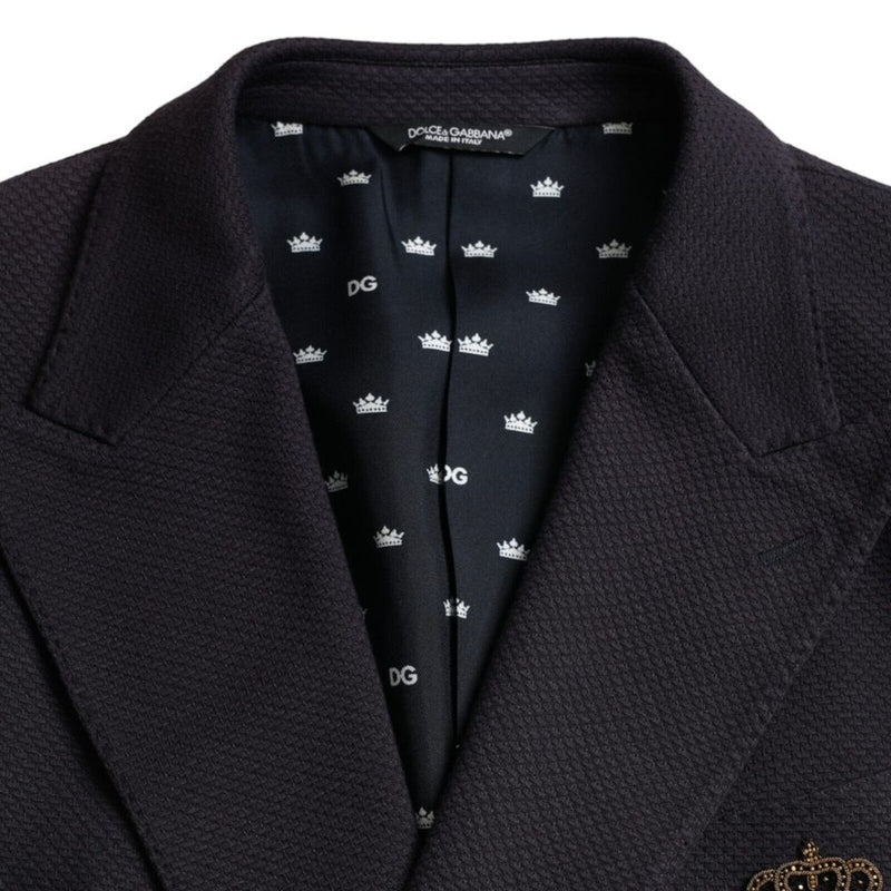 Dolce & Gabbana Blue Acrylic Blazer