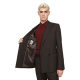 Dolce & Gabbana Brown Wool Suit