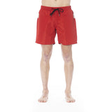 Iceberg Red Polyester Swimwear