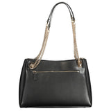 Guess Jeans Black Polyethylene Handbag