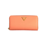 Guess Jeans Orange Polyethylene Wallet