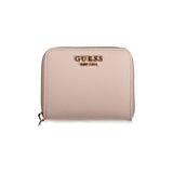 Guess Jeans Pink Polyethylene Wallet