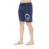 Trussardi Beachwear Blue Polyester Swimwear